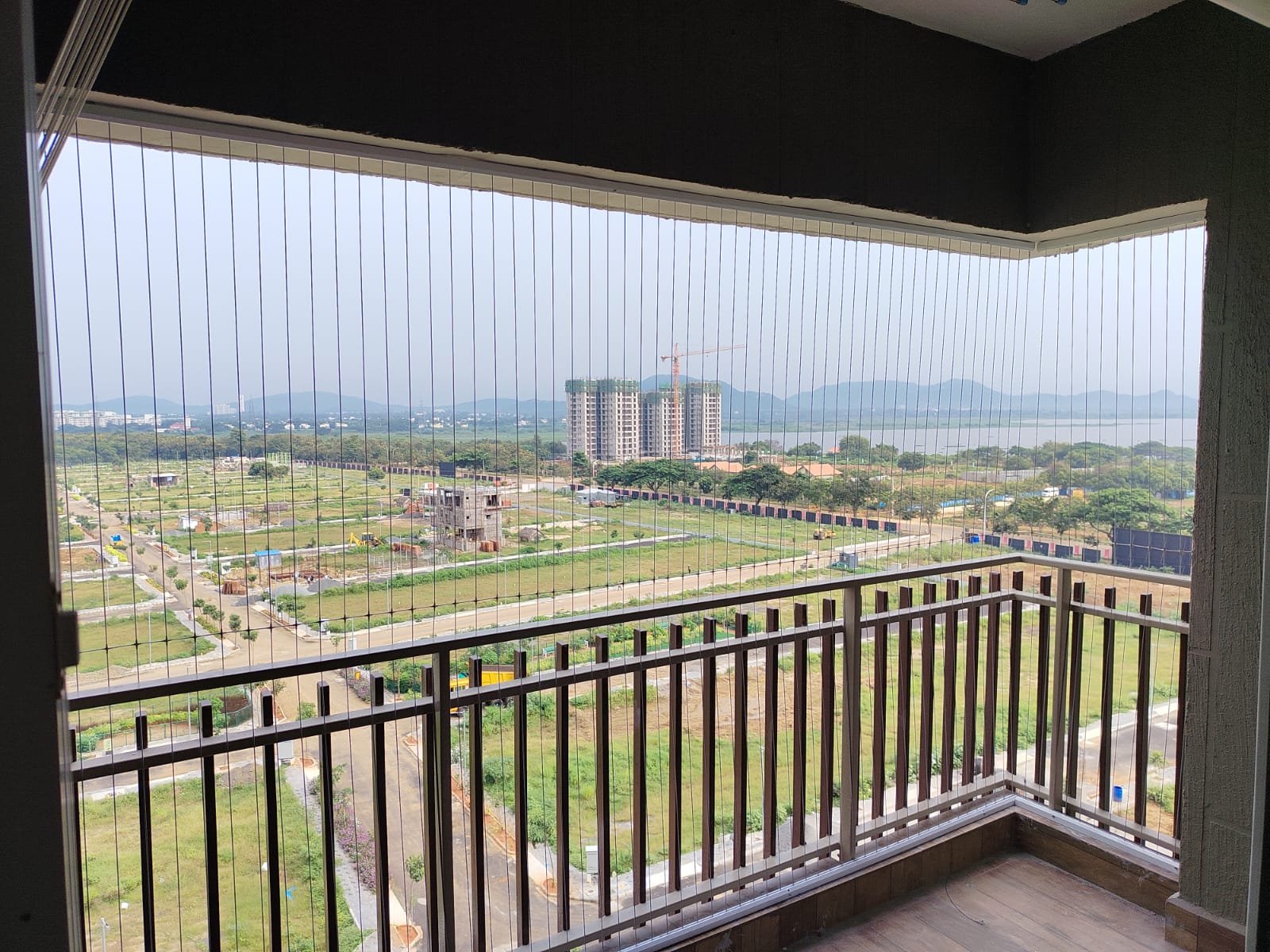 Balcony Invisible Grill Installation Chennai