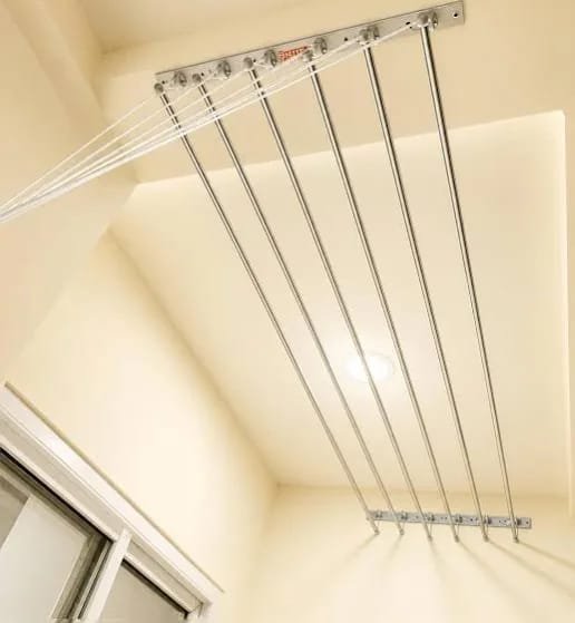Ceiling Mounted Cloth Hanger